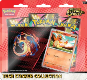 Ascended Heroes Three Pack Blister – Charmander