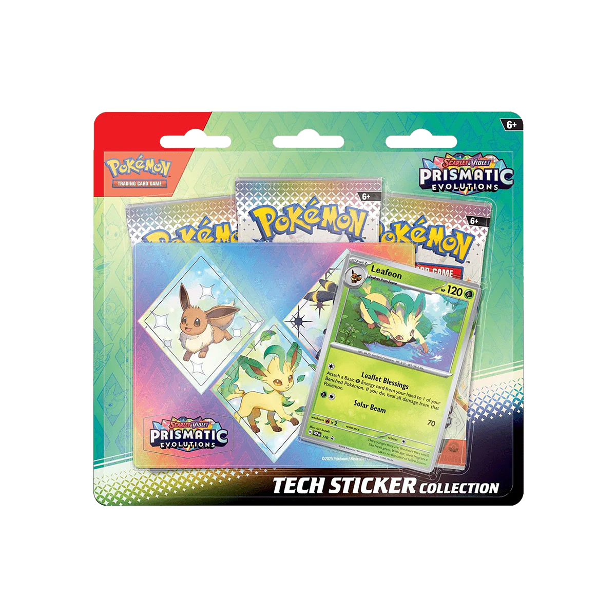 Prismatic Evolutions Tech Sticker Collection